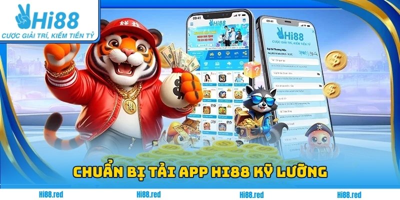 Chuẩn bị tải app Hi88 kỹ lưỡng